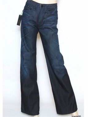 Diesel Men's Dark Indigo Bootcut Jeans